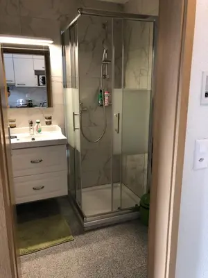 Ein Badezimmer in der Unterkunft Apartment by Mario