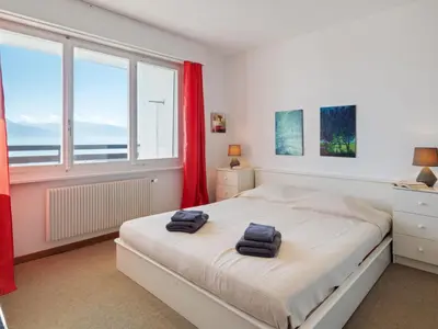 Ein Bett oder Betten in einem Zimmer der Unterkunft Apartment Armorial Est 72 by Interhome