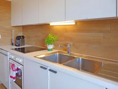 Küche/Küchenzeile in der Unterkunft Apartment Andrea A 10 by Interhome
