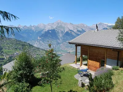 Naturlandschaft in der Nähe des Chalets