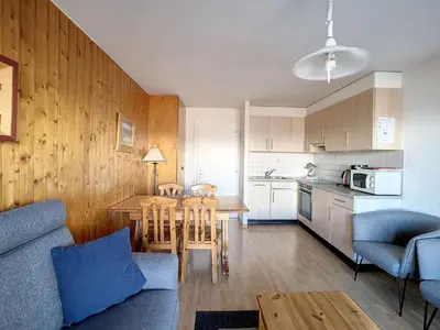 Küche/Küchenzeile in der Unterkunft Apartment Bellevue L by Interhome