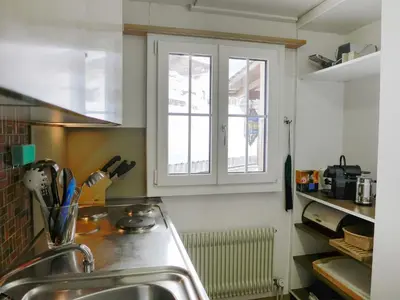 Küche/Küchenzeile in der Unterkunft Apartment Chalet Seeberg by Interhome
