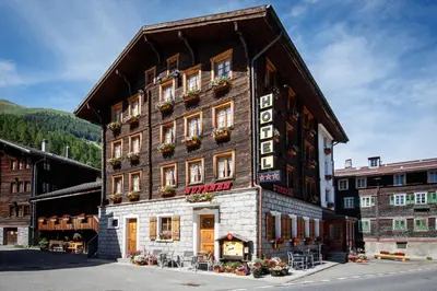 Das Gebäude in dem sich das Hotel befindet