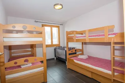 Ein Bett oder Betten in einem Zimmer der Unterkunft Schützenrain 1. Stock