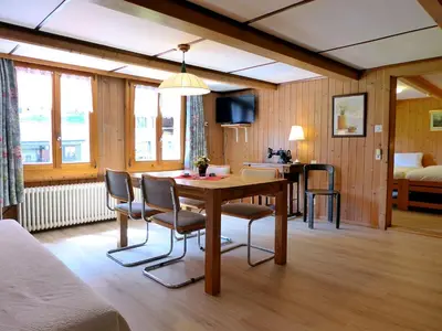 TV/Unterhaltungsangebot in der Unterkunft Apartment Grosshorn by Interhome