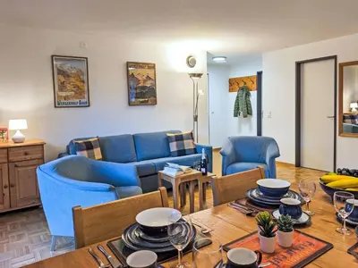 Ein Sitzbereich in der Unterkunft Apartment Rose Apt- Y by Interhome