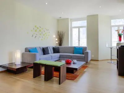 Ein Sitzbereich in der Unterkunft Apartment Elegance by Interhome