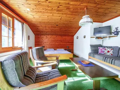 TV/Unterhaltungsangebot in der Unterkunft Apartment Chalet Marie Rosa-1 by Interhome