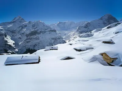 Apartment Chalet Eiger-1 by Interhome im Winter