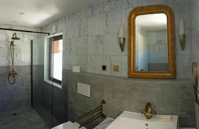 Ein Badezimmer in der Unterkunft Chalet 12 Cerfs