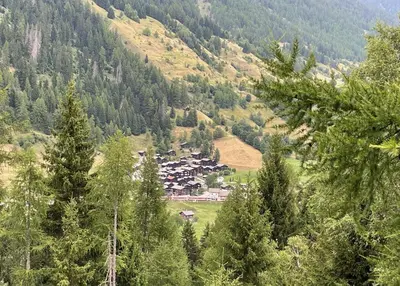 Naturlandschaft in der Nähe der Ferienwohnung