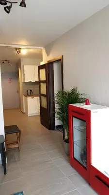 Küche/Küchenzeile in der Unterkunft Solarberg Apartment