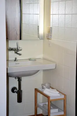 Ein Badezimmer in der Unterkunft Hotel Cabana