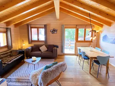 Grundriss der Unterkunft 3-Schlafzimmer Chalet Eichhorn****, Saas Fee 1800m