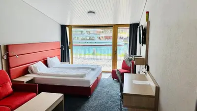 Ein Bett oder Betten in einem Zimmer der Unterkunft The River Village