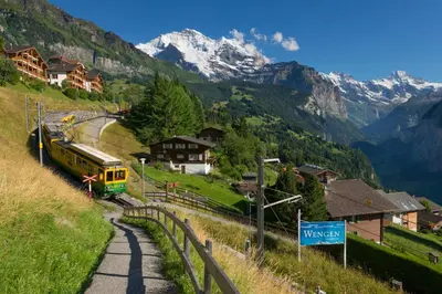 Naturlandschaft in der Nähe der Ferienwohnung