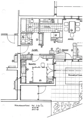 Grundriss der Unterkunft Chalet Alpenrebe