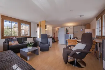 Küche/Küchenzeile in der Unterkunft Chalet Alpenrebe