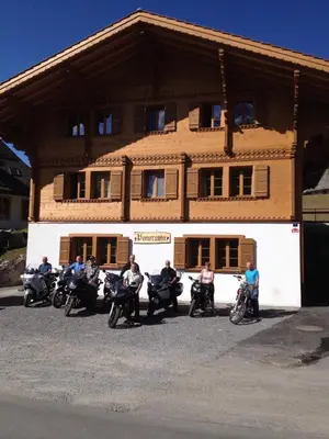 Das Gebäude in dem sich das Bed & Breakfast befindet