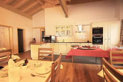 Küche/Küchenzeile in der Unterkunft B&B Panorama