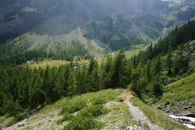 Naturlandschaft in der Nähe des Bed & Breakfasts