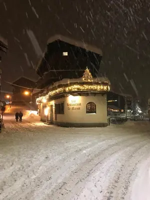 Mazot Zermatt im Winter