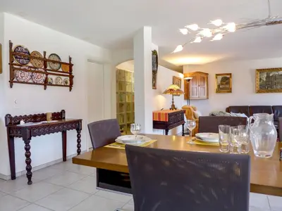 Ein Sitzbereich in der Unterkunft Apartment Carina by Interhome