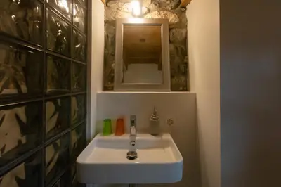 Ein Badezimmer in der Unterkunft La Grande Maison