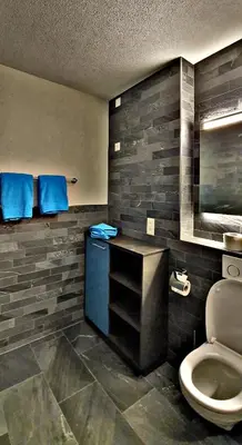 Ein Badezimmer in der Unterkunft Loft4two