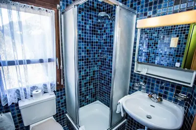 Ein Badezimmer in der Unterkunft Hotel Derby