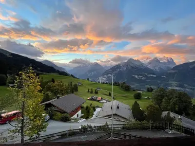 Naturlandschaft in der Nähe des Chalets