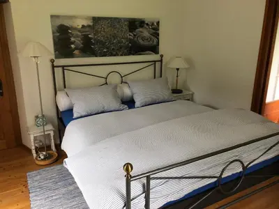 Ein Bett oder Betten in einem Zimmer der Unterkunft Pensione Boschetto