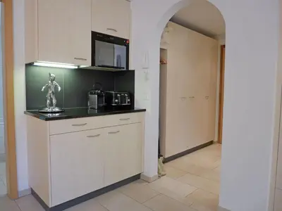 Küche/Küchenzeile in der Unterkunft Apartment Laerchehus Ost by Interhome