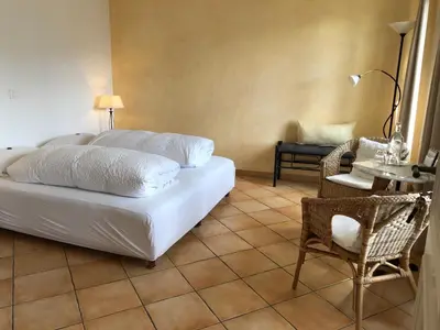 Ein Sitzbereich in der Unterkunft Casa Concerto B&B