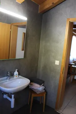 Ein Badezimmer in der Unterkunft Am Eigen