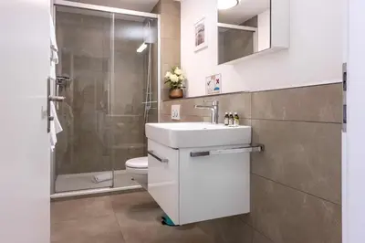 Ein Badezimmer in der Unterkunft Apartment Mühlegaden - GRIWA RENT AG