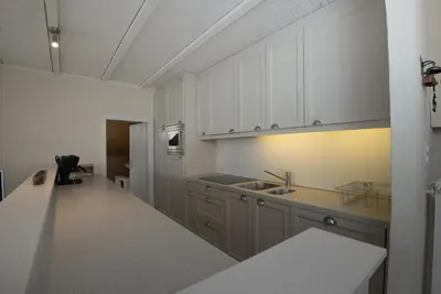 Küche/Küchenzeile in der Unterkunft Panorama 59