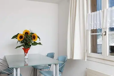 Grundriss der Unterkunft Ferienwohnung Bahnhöfli