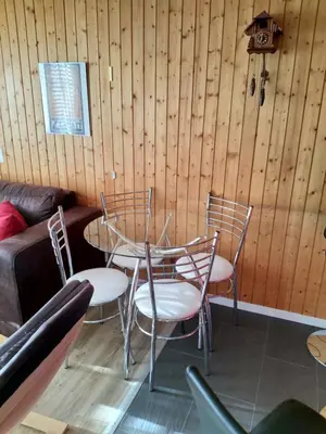 Ein Sitzbereich in der Unterkunft Haus Opal,Wohnung Nr.25