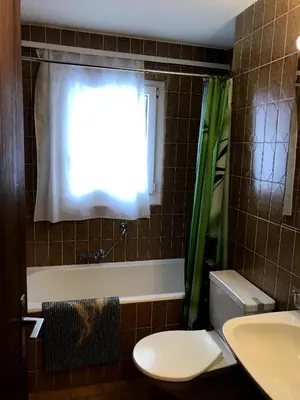 Ein Badezimmer in der Unterkunft Haus Opal,Wohnung 21
