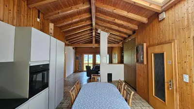 Küche/Küchenzeile in der Unterkunft Apartment in Brienz