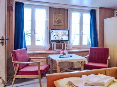 TV/Unterhaltungsangebot in der Unterkunft Apartment Chalet Chilchboden by Interhome