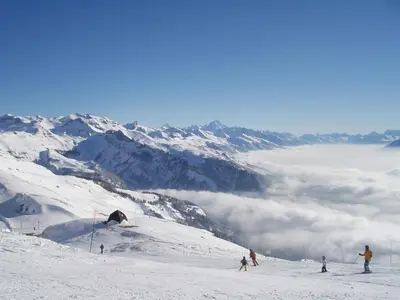 Apartment in Anzère im Winter