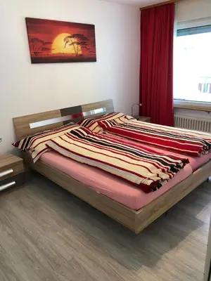 Ein Bett oder Betten in einem Zimmer der Unterkunft Wohnung Gstein C4