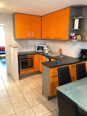 Küche/Küchenzeile in der Unterkunft Wohnung Gstein C4