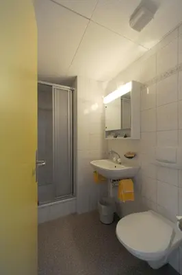 Ein Badezimmer in der Unterkunft Hotel Sternen Budget