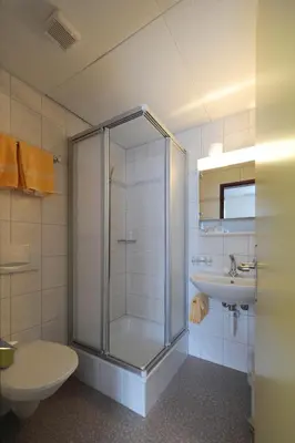 Ein Badezimmer in der Unterkunft Hotel Sternen Budget