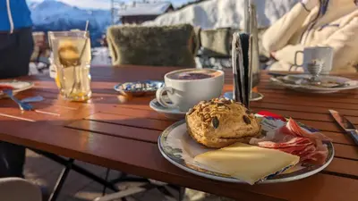 Essen in der Pension oder in der Nähe
