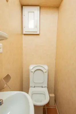Ein Badezimmer in der Unterkunft Haus Boccalino
