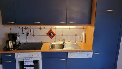 Küche/Küchenzeile in der Unterkunft Apartment Grillon